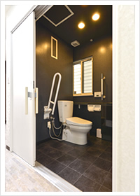 リニューアルされたトイレ